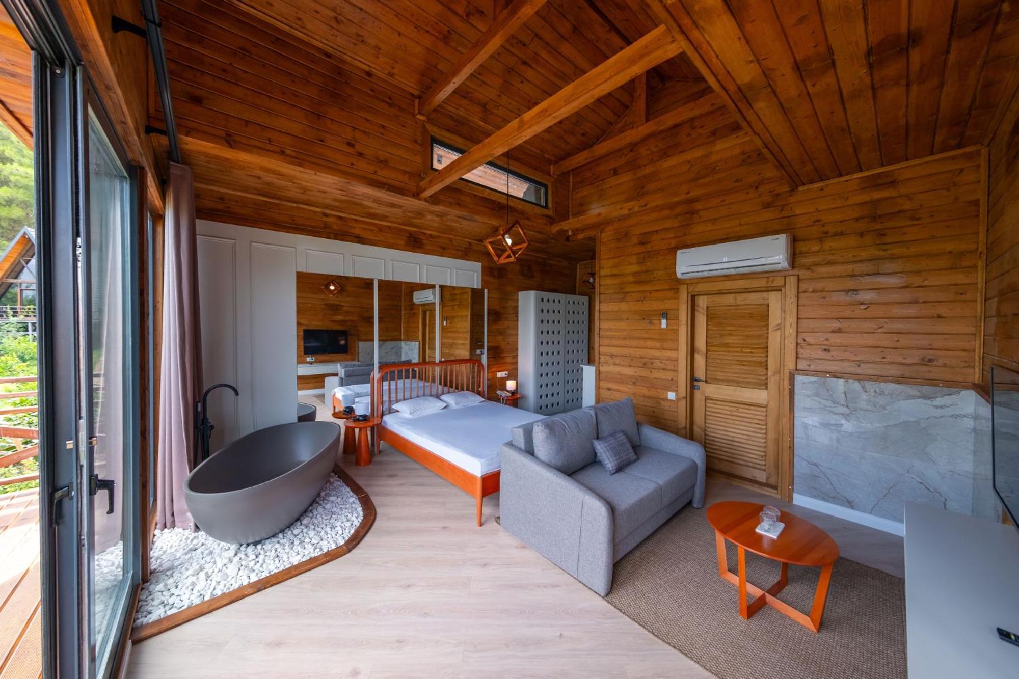 Botanik Goel Evleri Hotel Bucak ภายนอก รูปภาพ